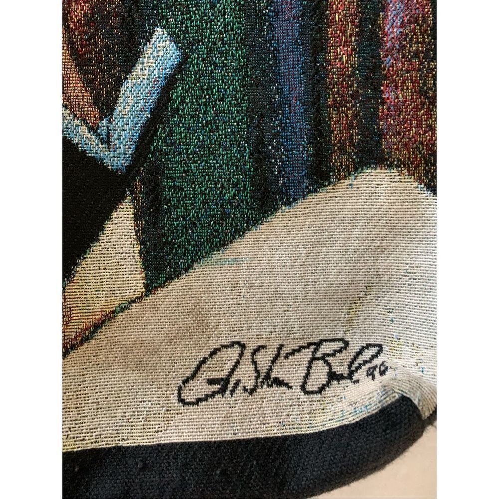 Tapestry artistic painting tote bag - Picture 3 of 5